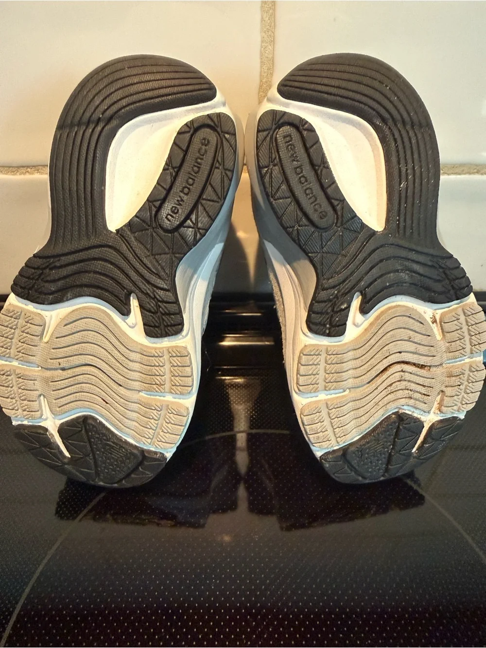 New Balance Kids Gray Velcro Athletic Sneakers